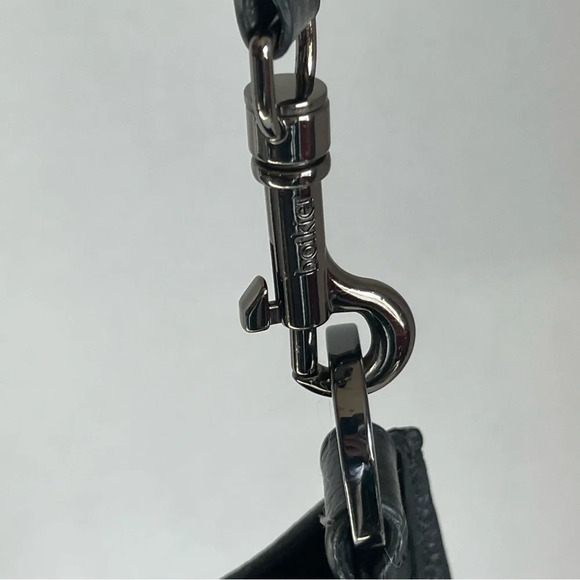 Botkier Valentina Small Hobo Saddle Crossbody Bag -  Black Leather - Picture 8 of 16